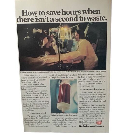 Vintage 1976 Phillips 66 How to Save Hours Ad Advertisement - Picture 1 of 3